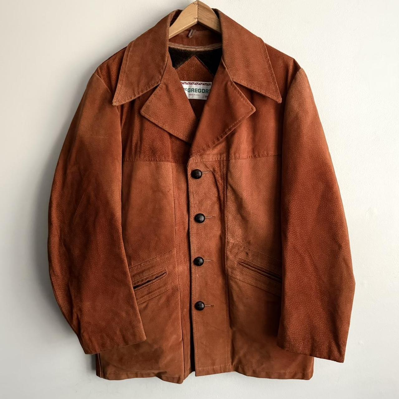 McGregor Men's Casual Jacket - Brown/Orange - S –… - image 1