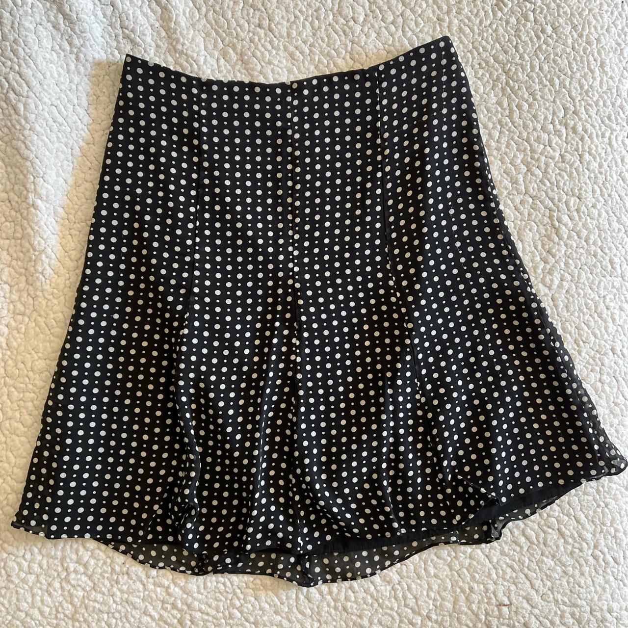 Express polka dot skirt best sale