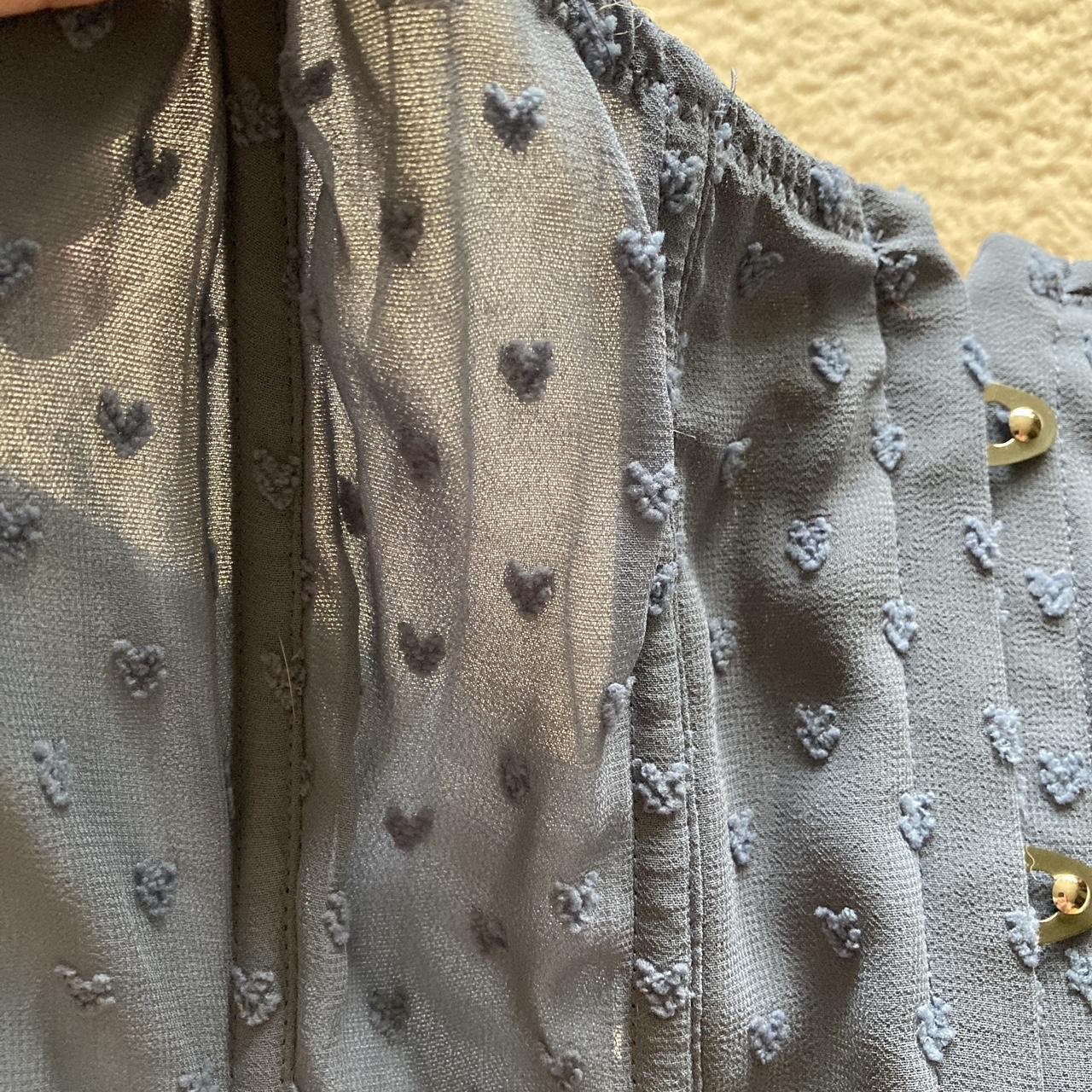 Urban Outfitters Blue Corset Top Back laced low with... Depop