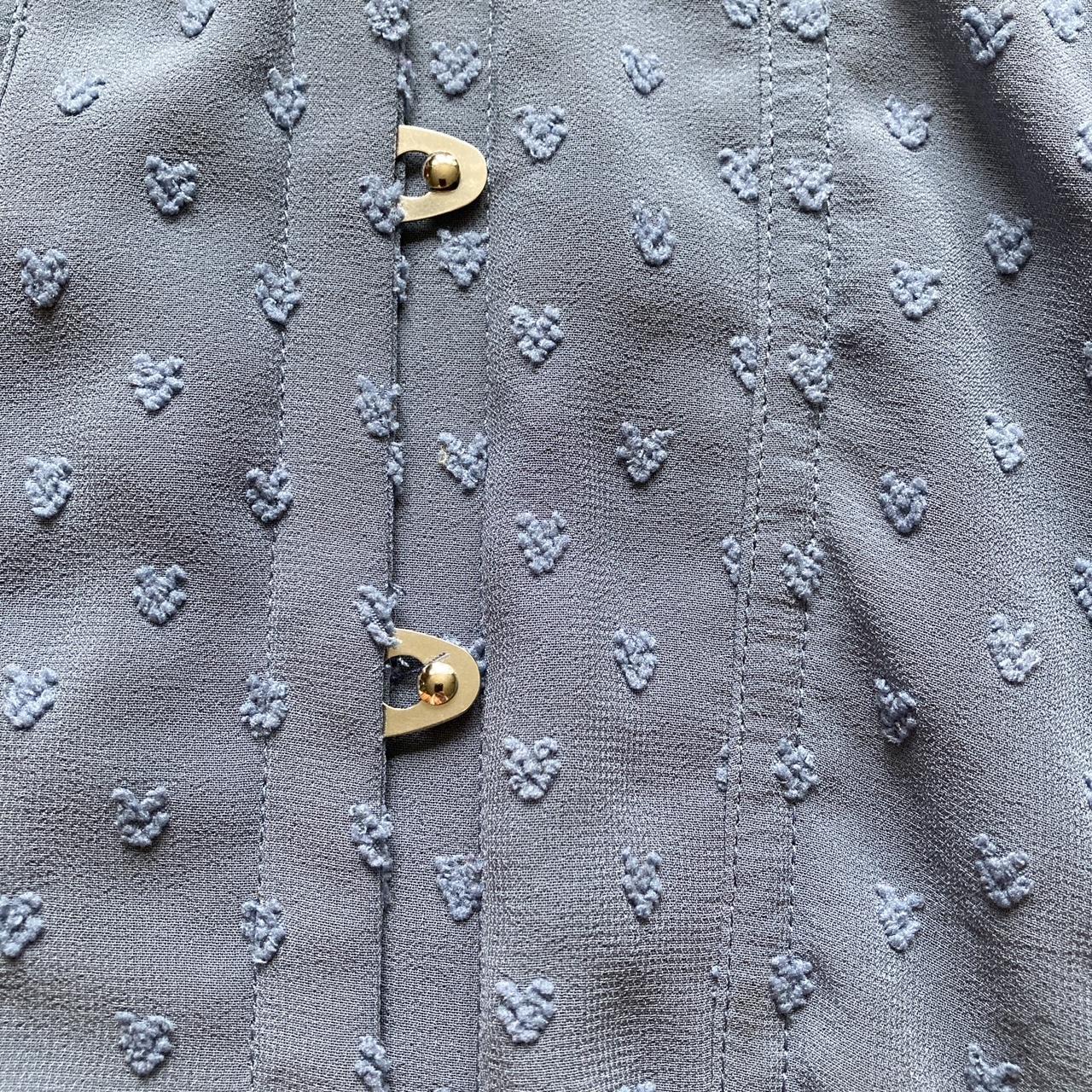 Urban Outfitters Blue Corset Top Back laced low with... Depop