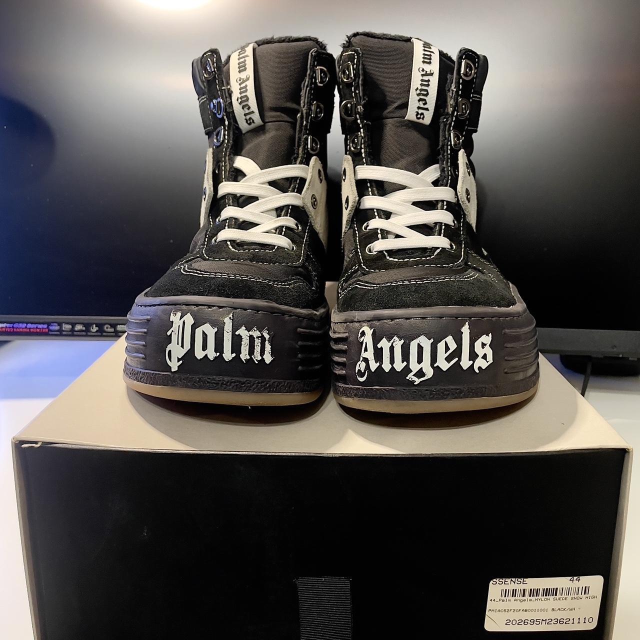 【PALM ANGELS】 ロゴ スエード スニーカー ※送料込 Palm Angels(パームエンジェルス) スニーカー(メンズ) - 海外