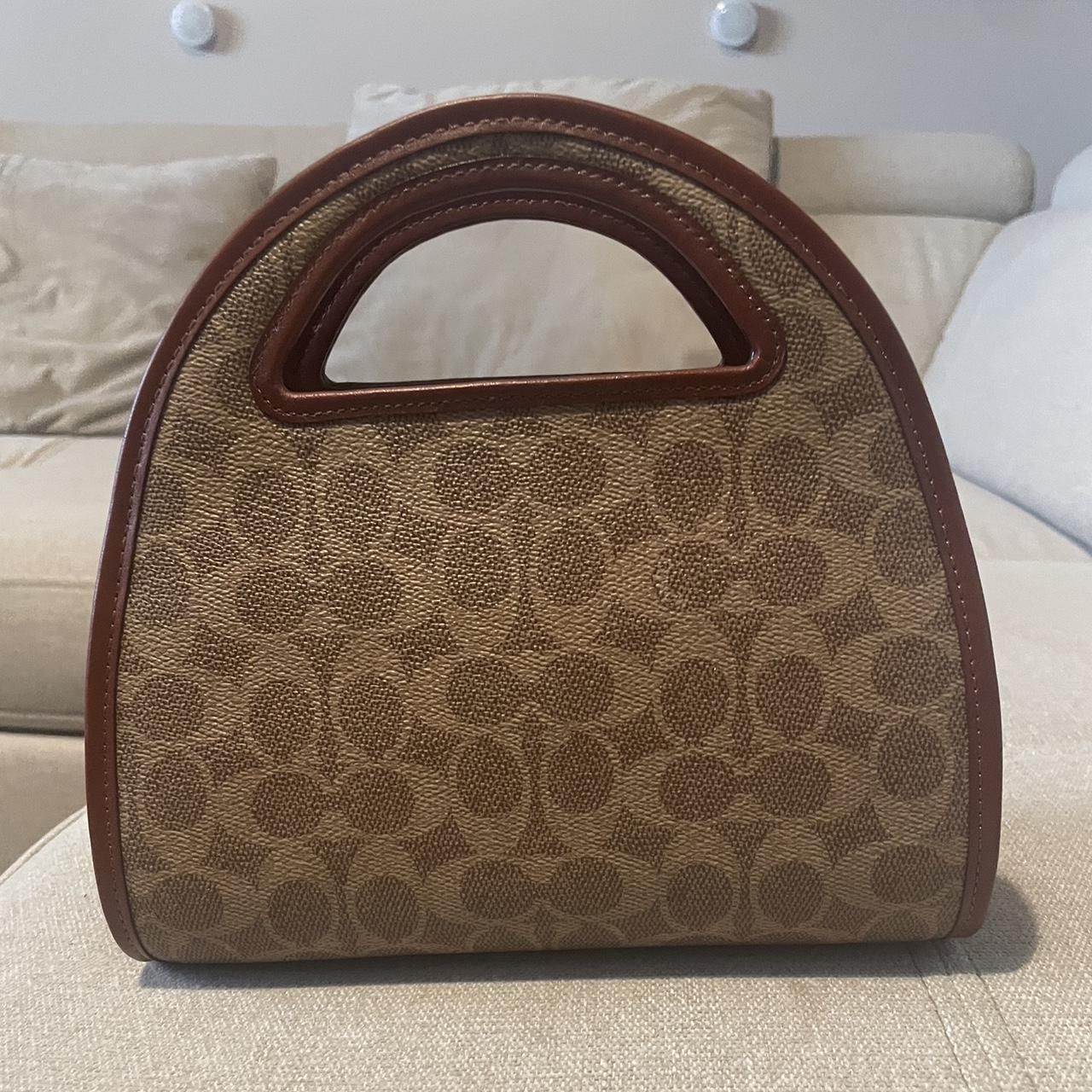 Coach signature dome discount crossbody