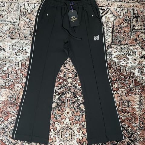 Needles - Black Flare Track Pants Size -... - Depop