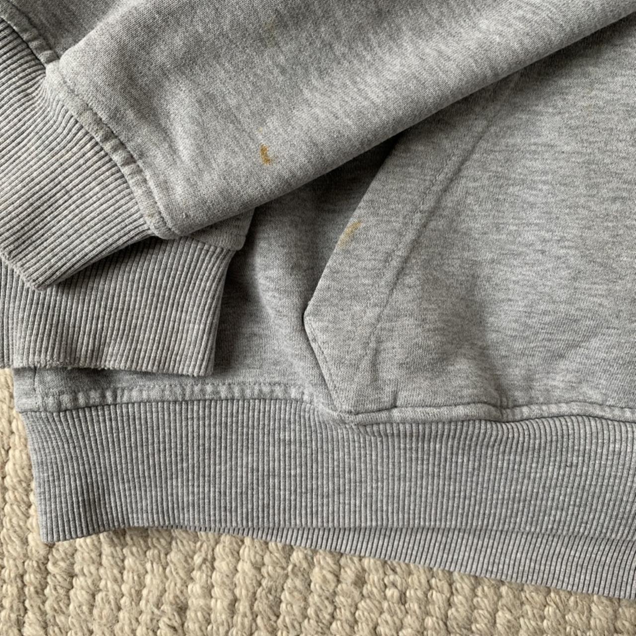 Adidas Men's Grey Hoodie | Depop