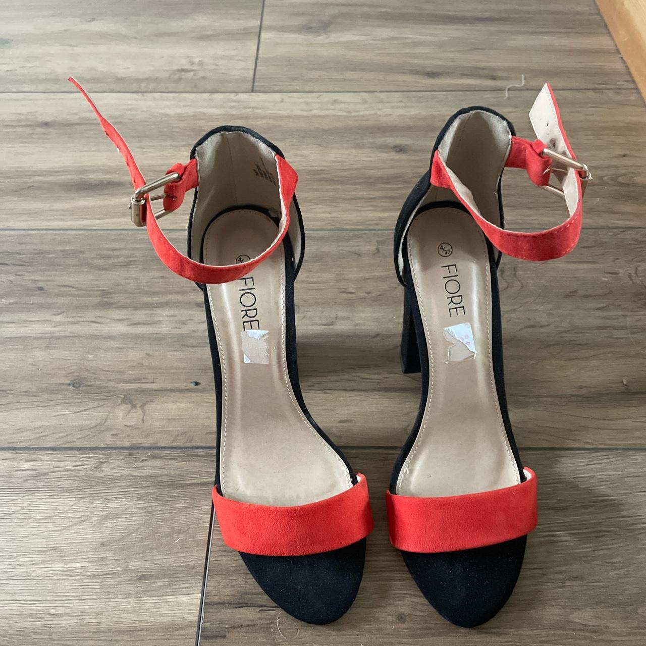 worn once for a couple of hours fiorelli red and... - Depop