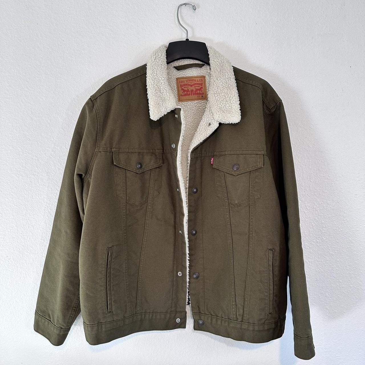 levis sherpa jacket xl