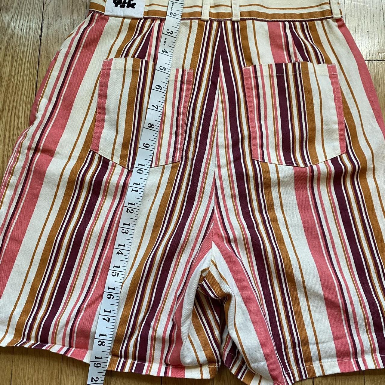 Lucy and yak shorts Striped High waisted - Depop