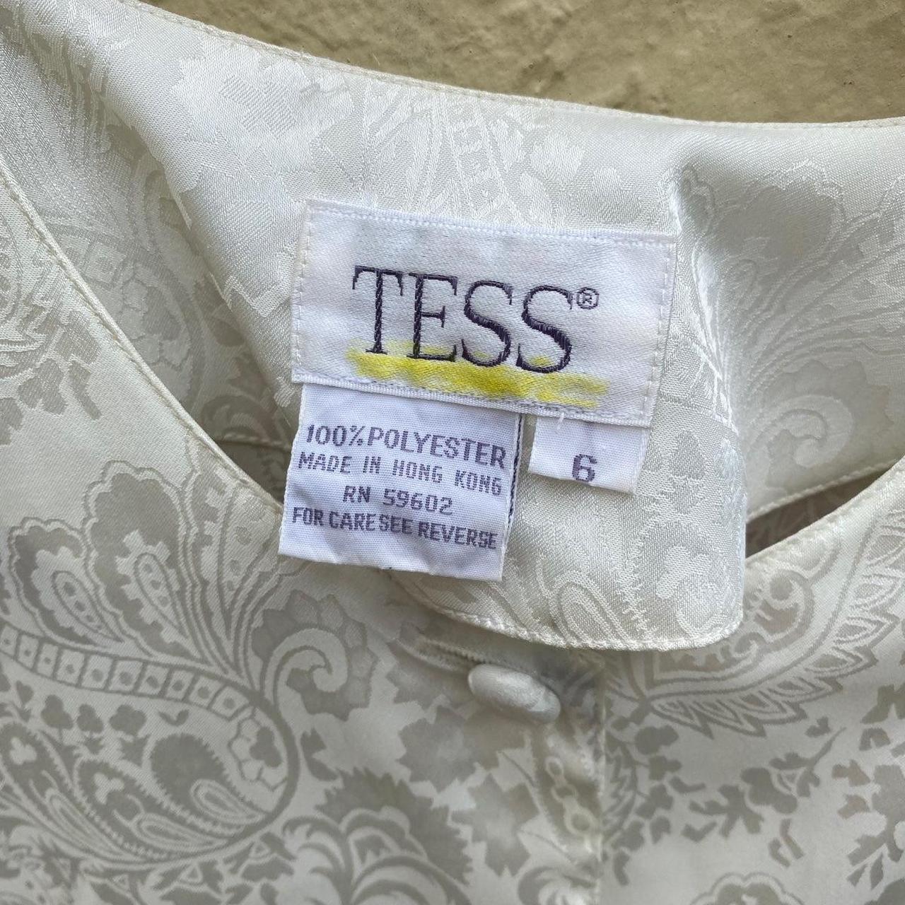 Source Unknown Women's Blouse - White - 6 – Vinta… - image 2