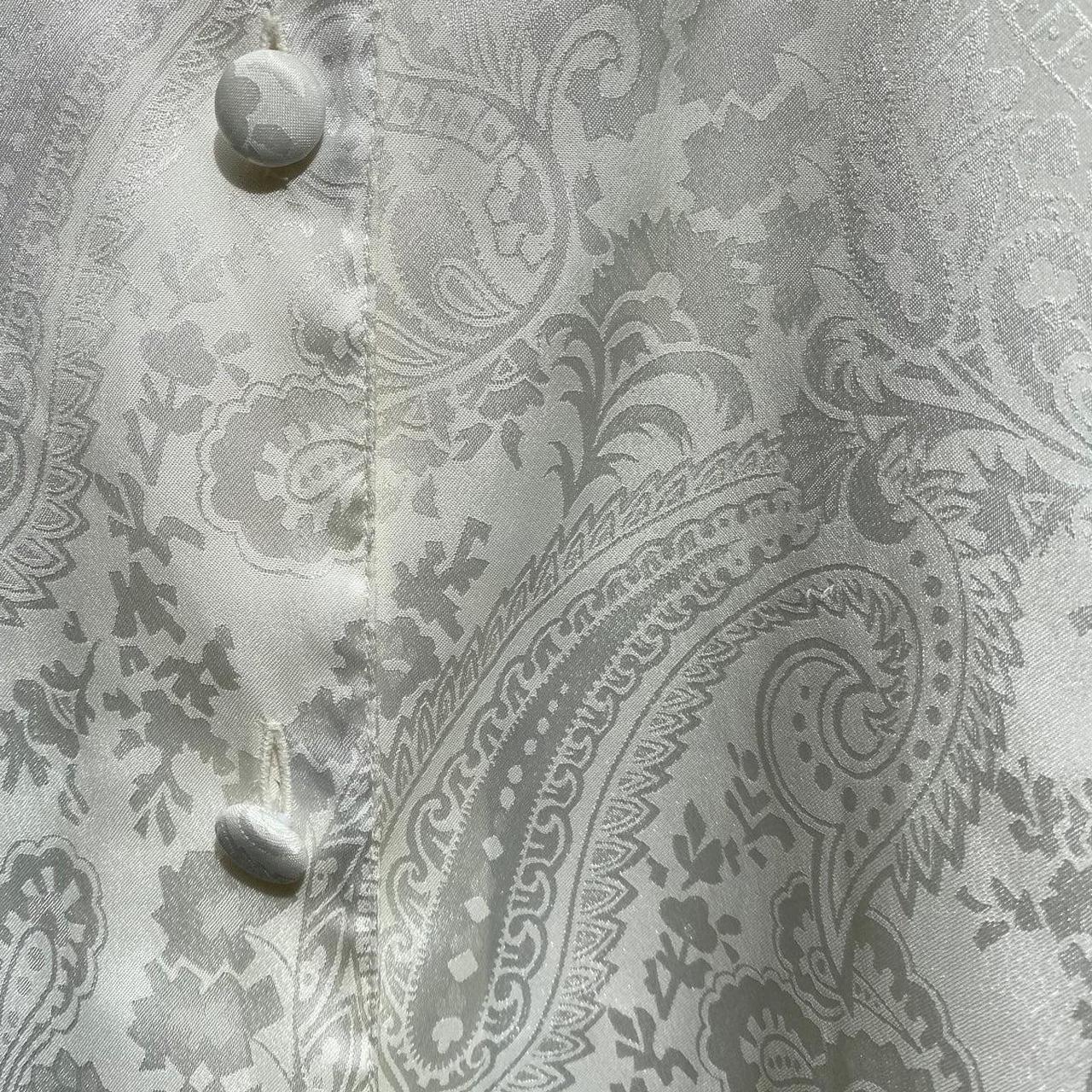 Source Unknown Women's Blouse - White - 6 – Vinta… - image 4