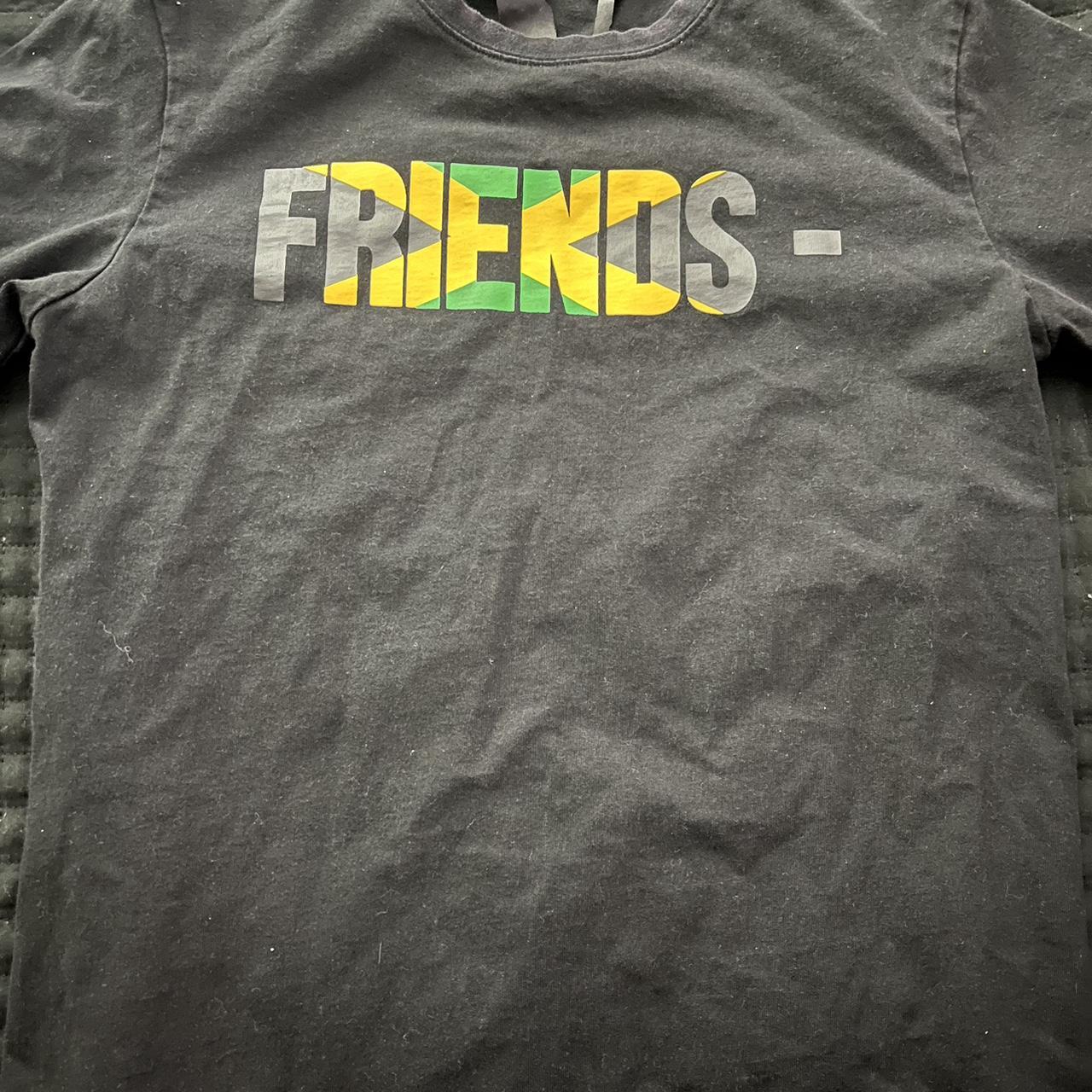 black vlone friends shirt