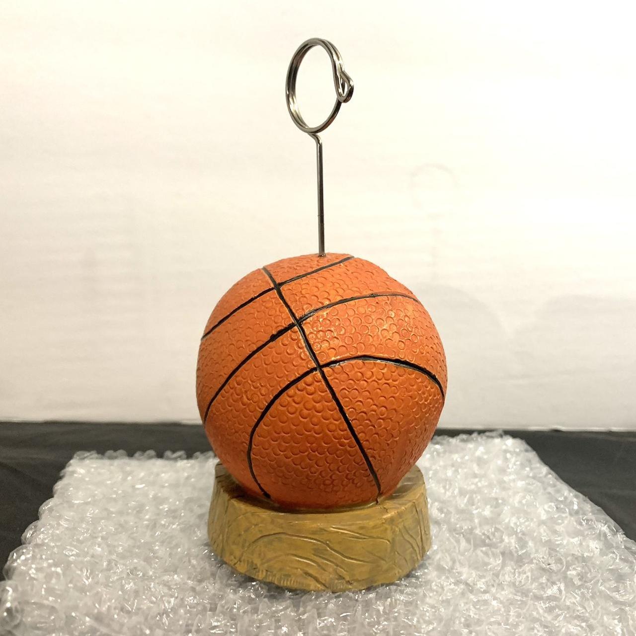 Handmade basketball coinbank figure handmade Depop