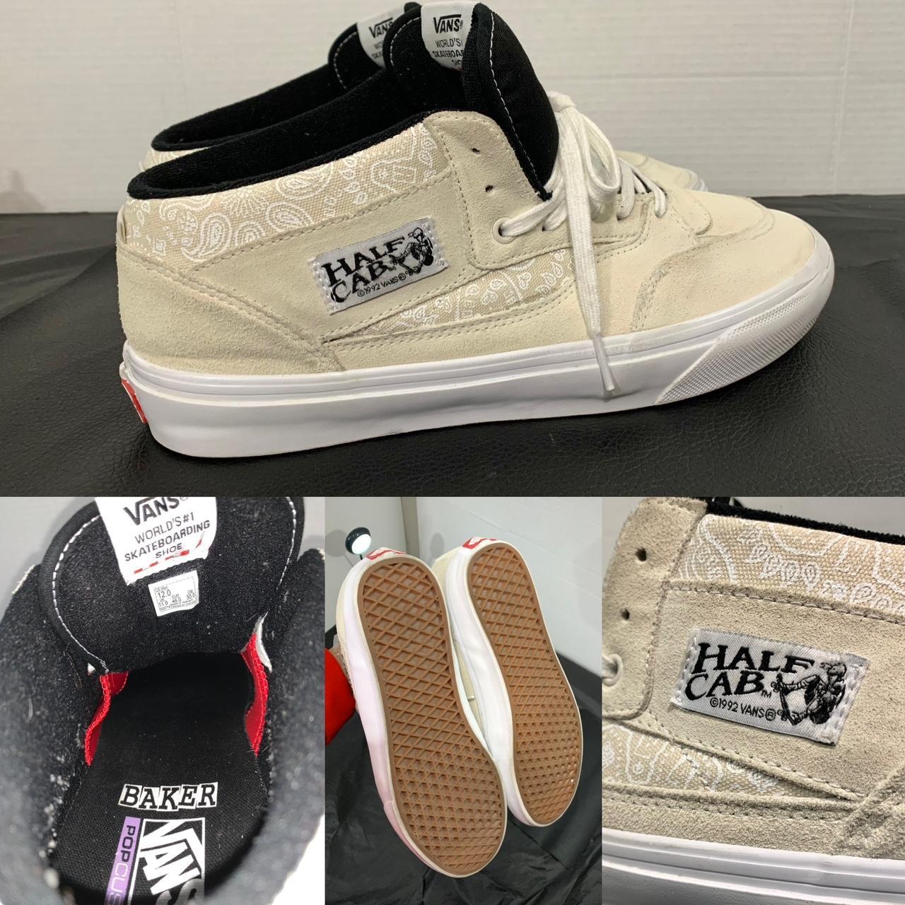 Vintage Vans x Baker Skateboards Tan Bandana