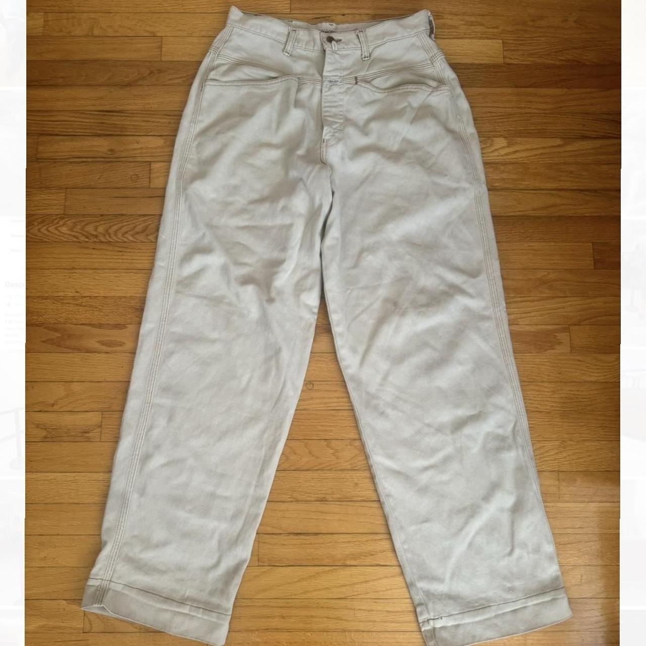 Vintage Y2K Marithe Francois Girbaud Beige cotton | Depop
