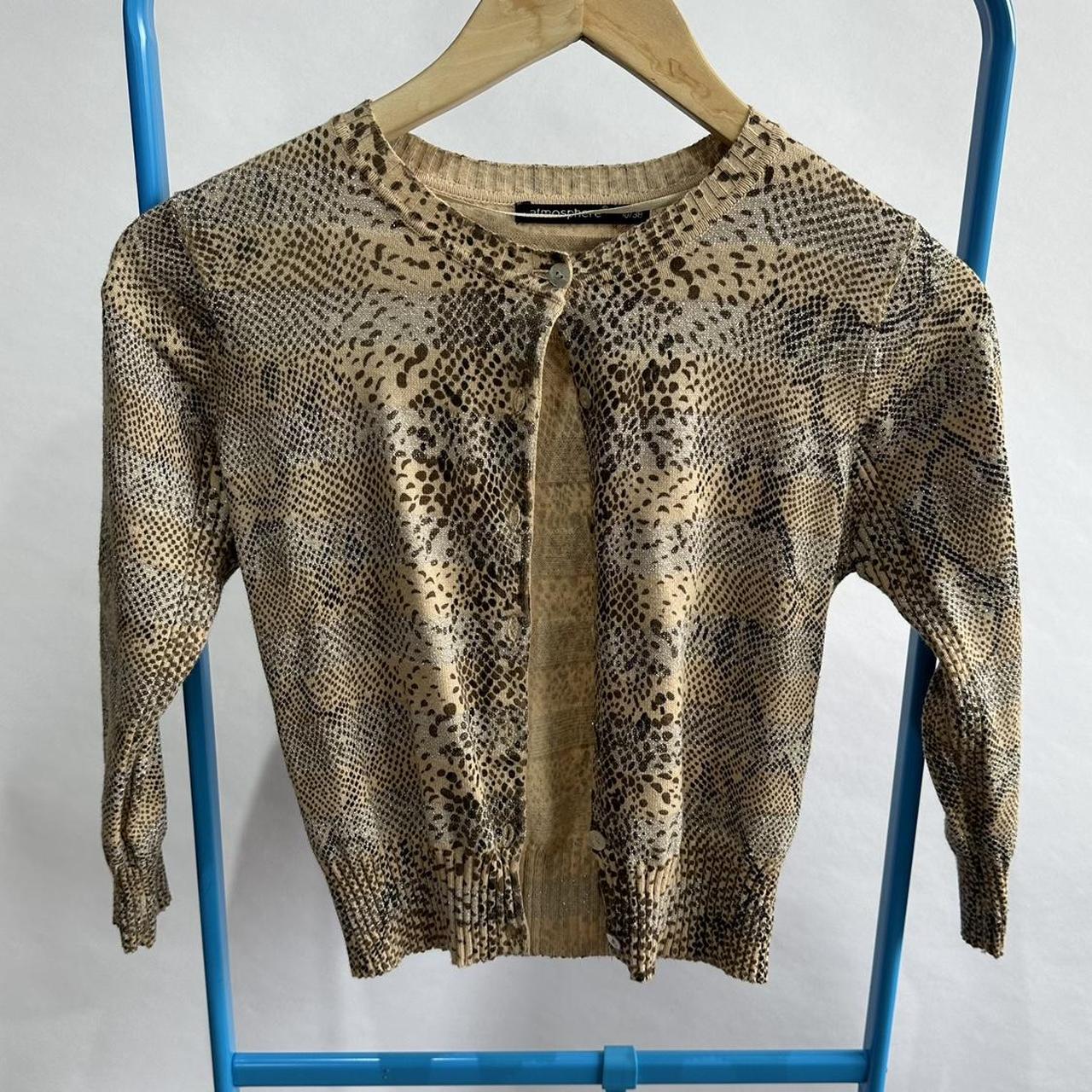 Vintage PRIMARK leopard print cardigan Super cute