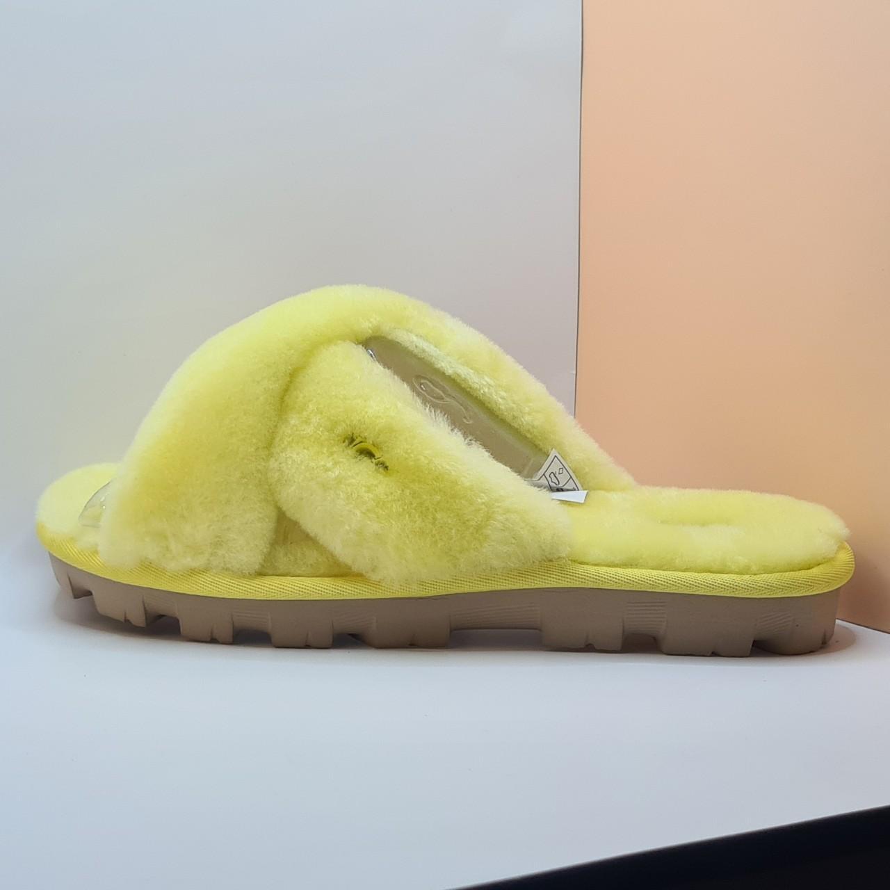 Ugg Fuzette slippers ugg slippers yellow shoes. Depop