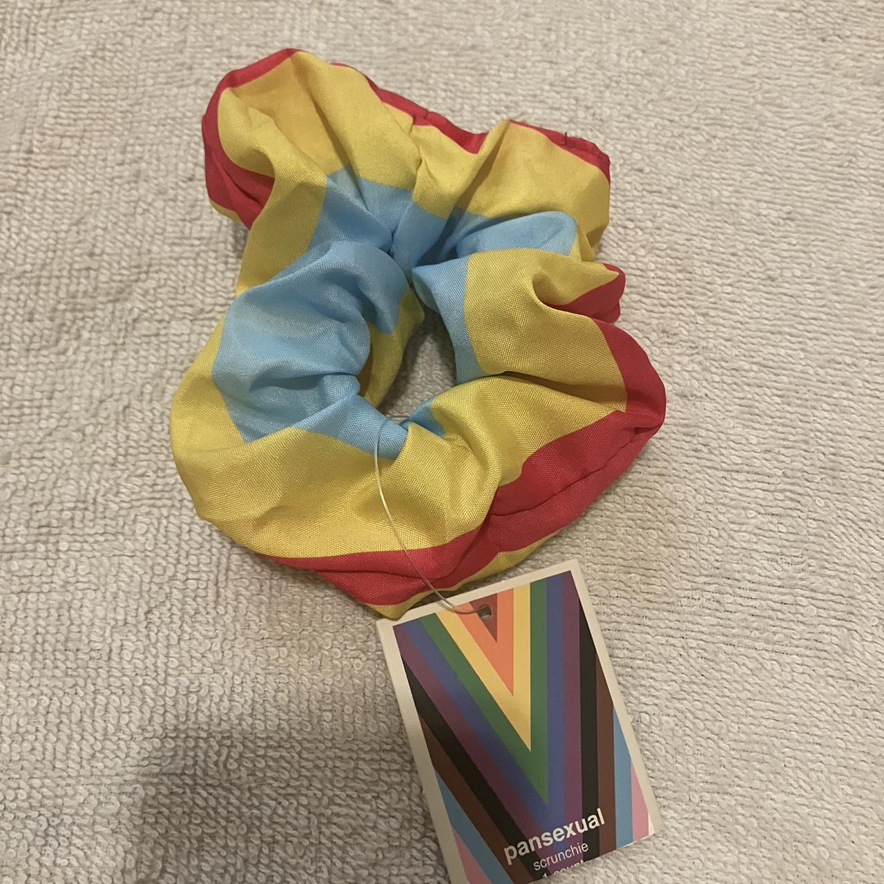 Target Women's Pink and Yellow Hairaccessories Depop