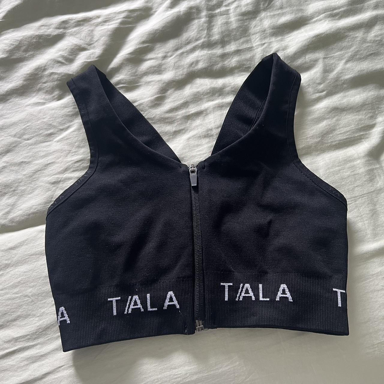 TALA hot pink zip sports bra. Bought from ASOS (now - Depop