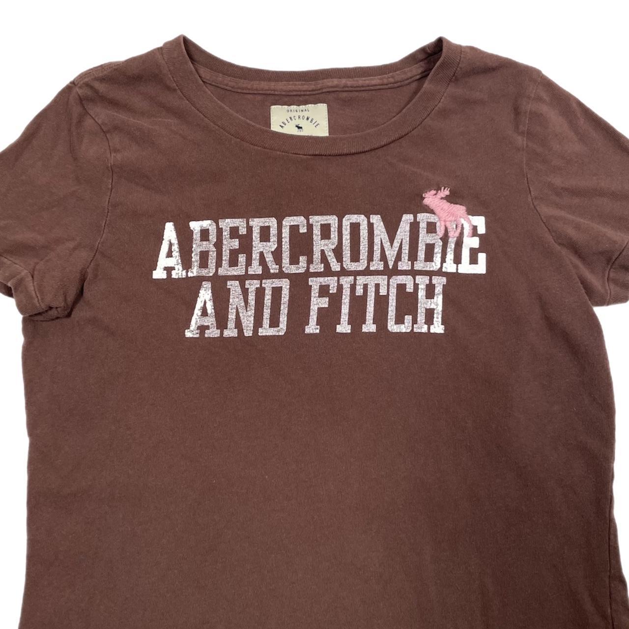 Vintage Abercrombie and Fitch baby tee • Women’s... Depop