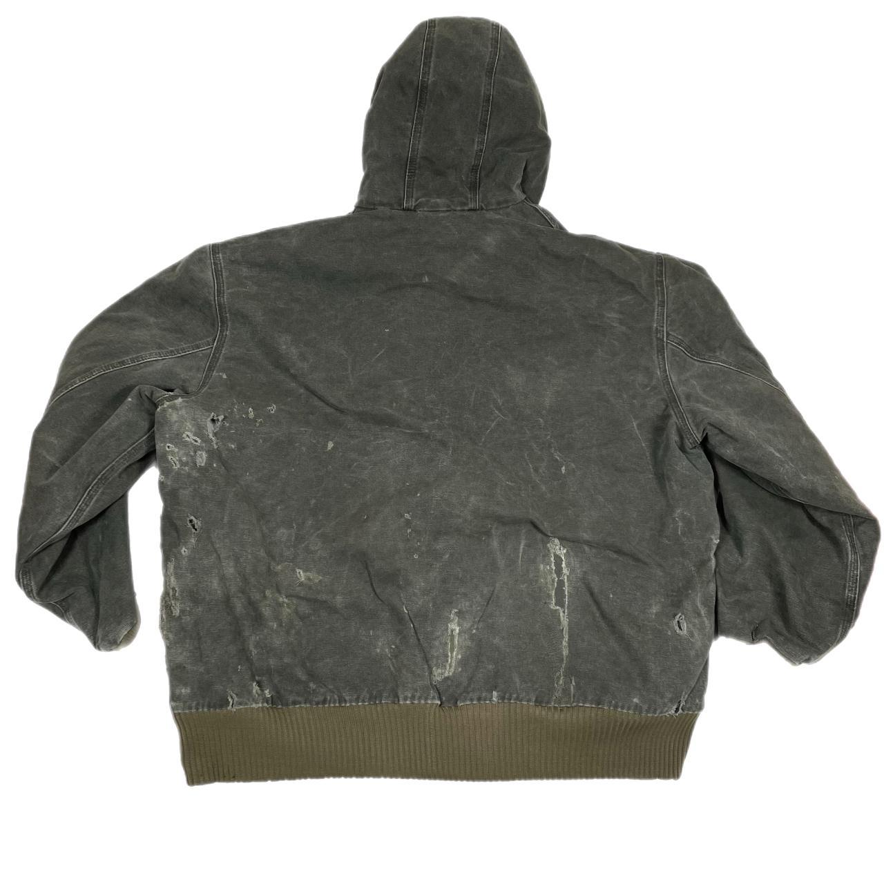 Carhartt J130 moss green work jacket • Size XXL •... - Depop