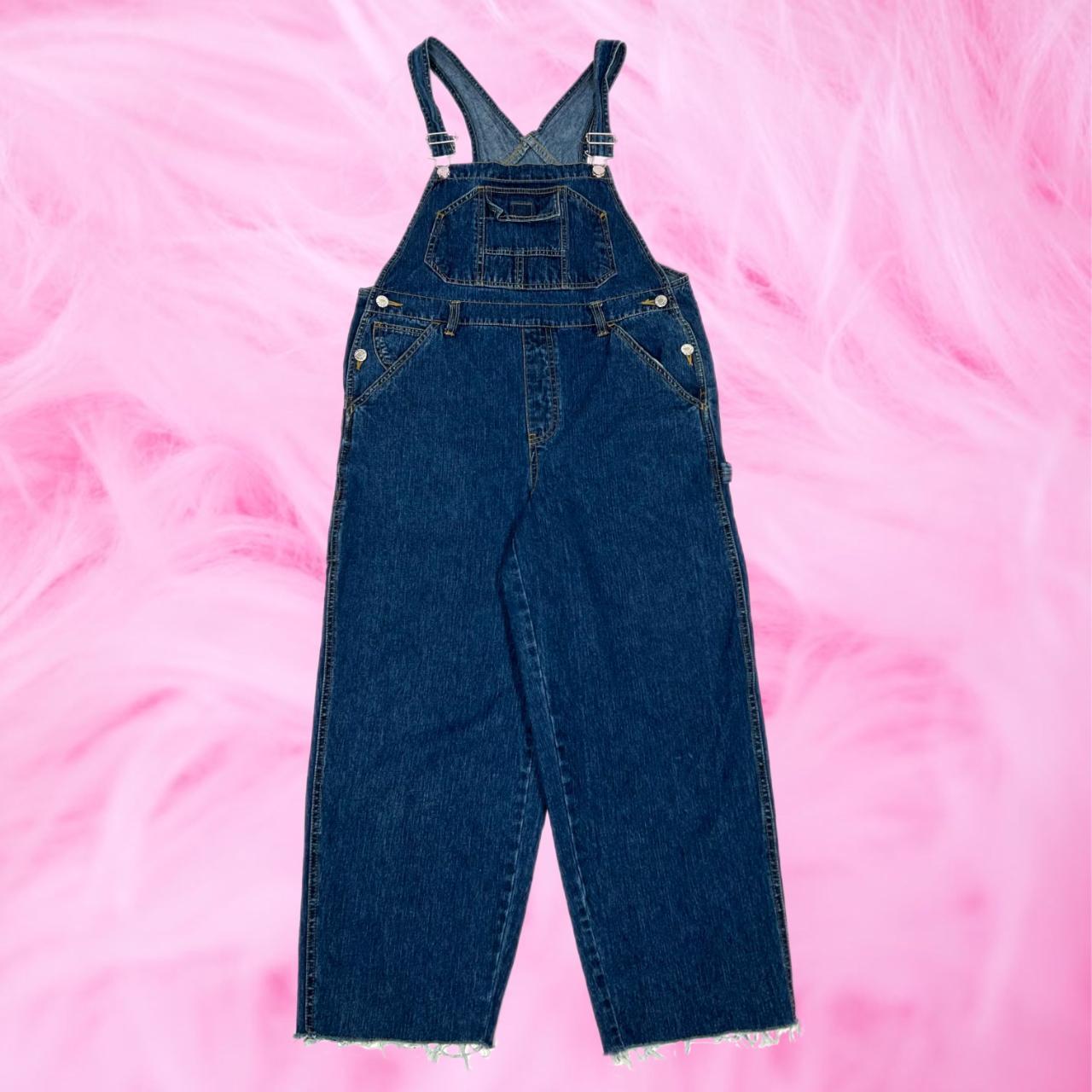 Squeeze Girls Men's Blue Dungareesoveralls Depop
