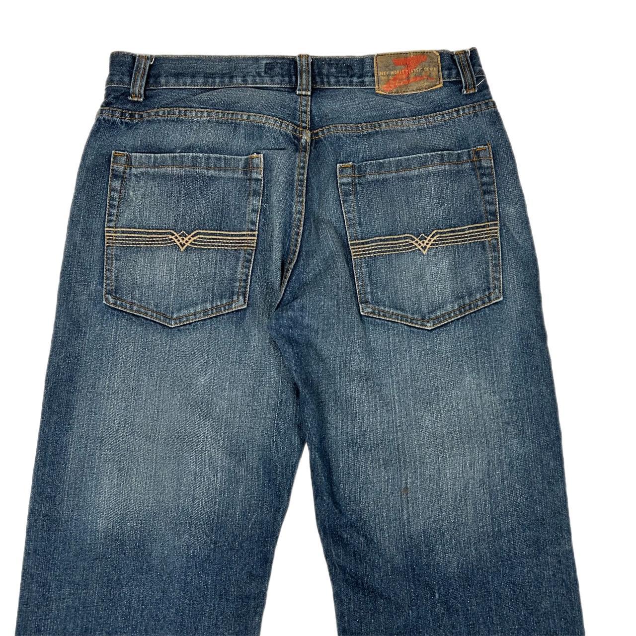 Vintage Zeep World mall core baggy jeans • Size... - Depop