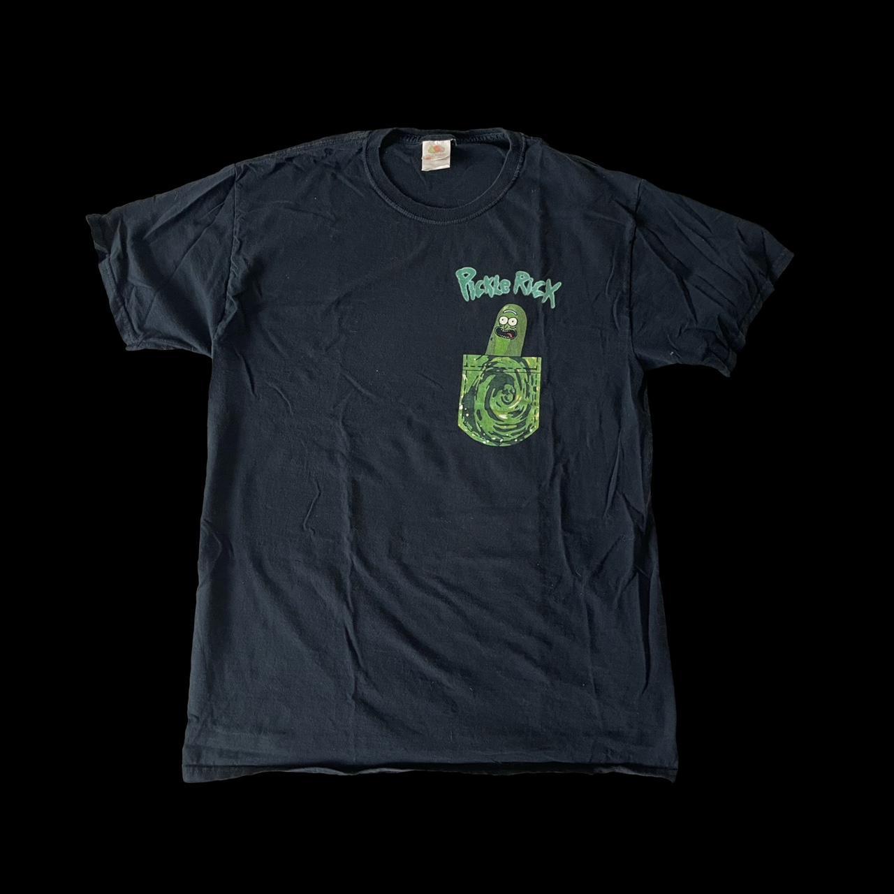 rick and morty pocket tee