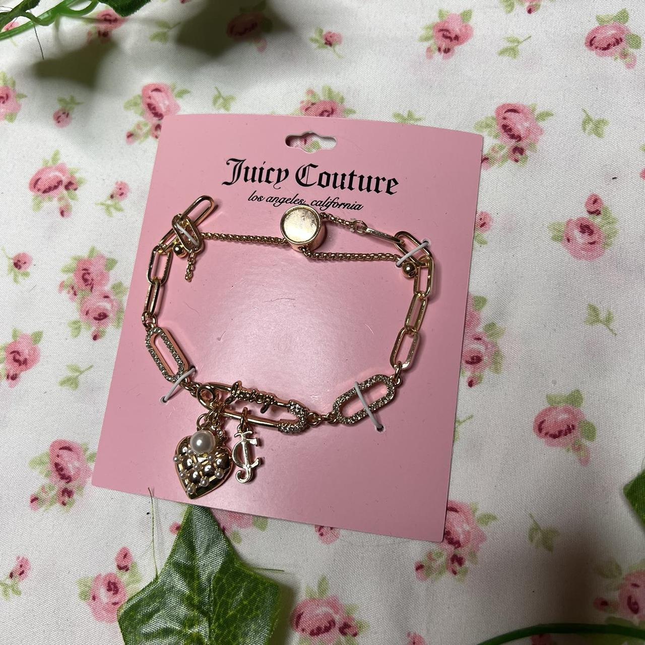 Juicy Couture adorable gold charm bracelet - dead