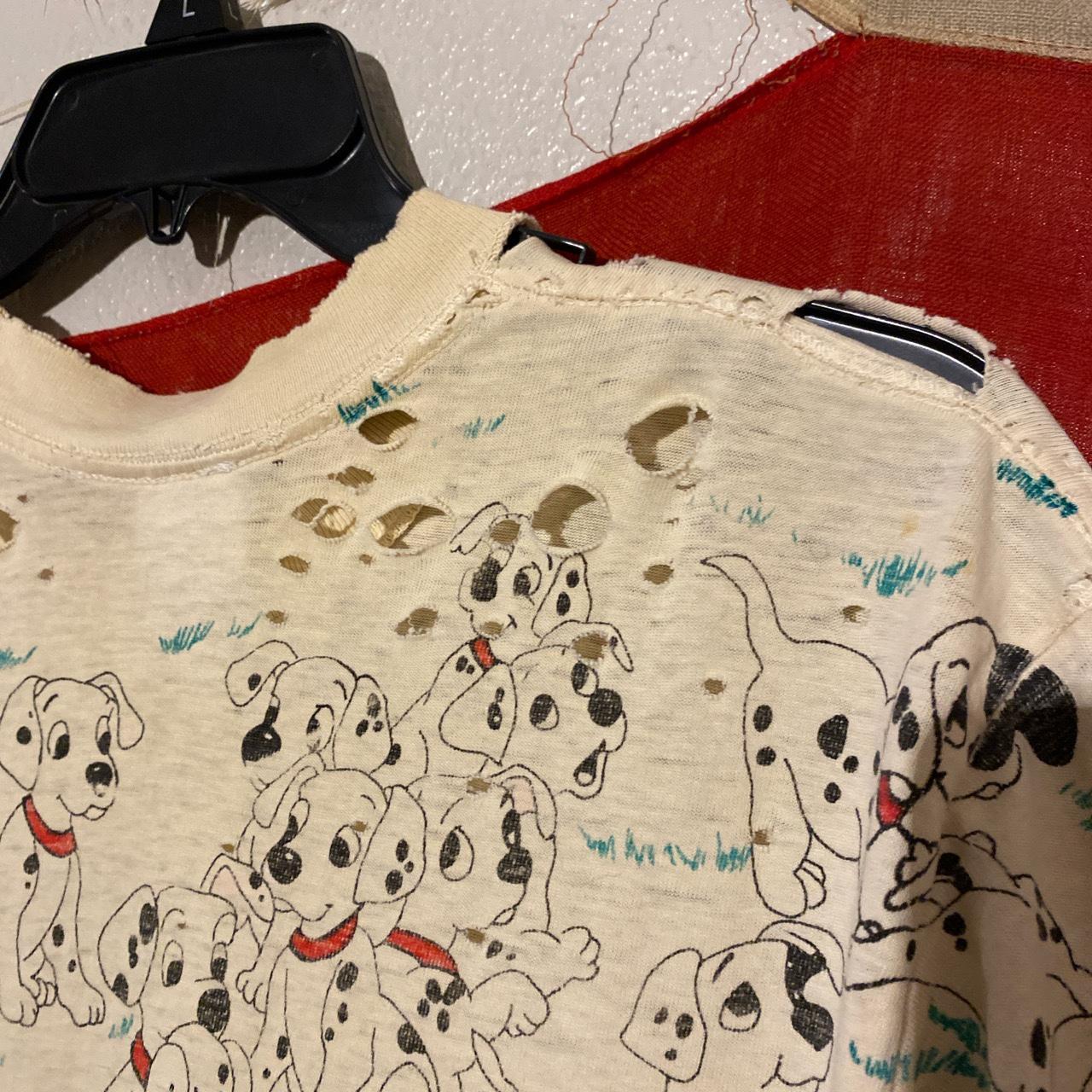 Vtg Disney 101 Dalmatians Aop Shirt Size XxxL