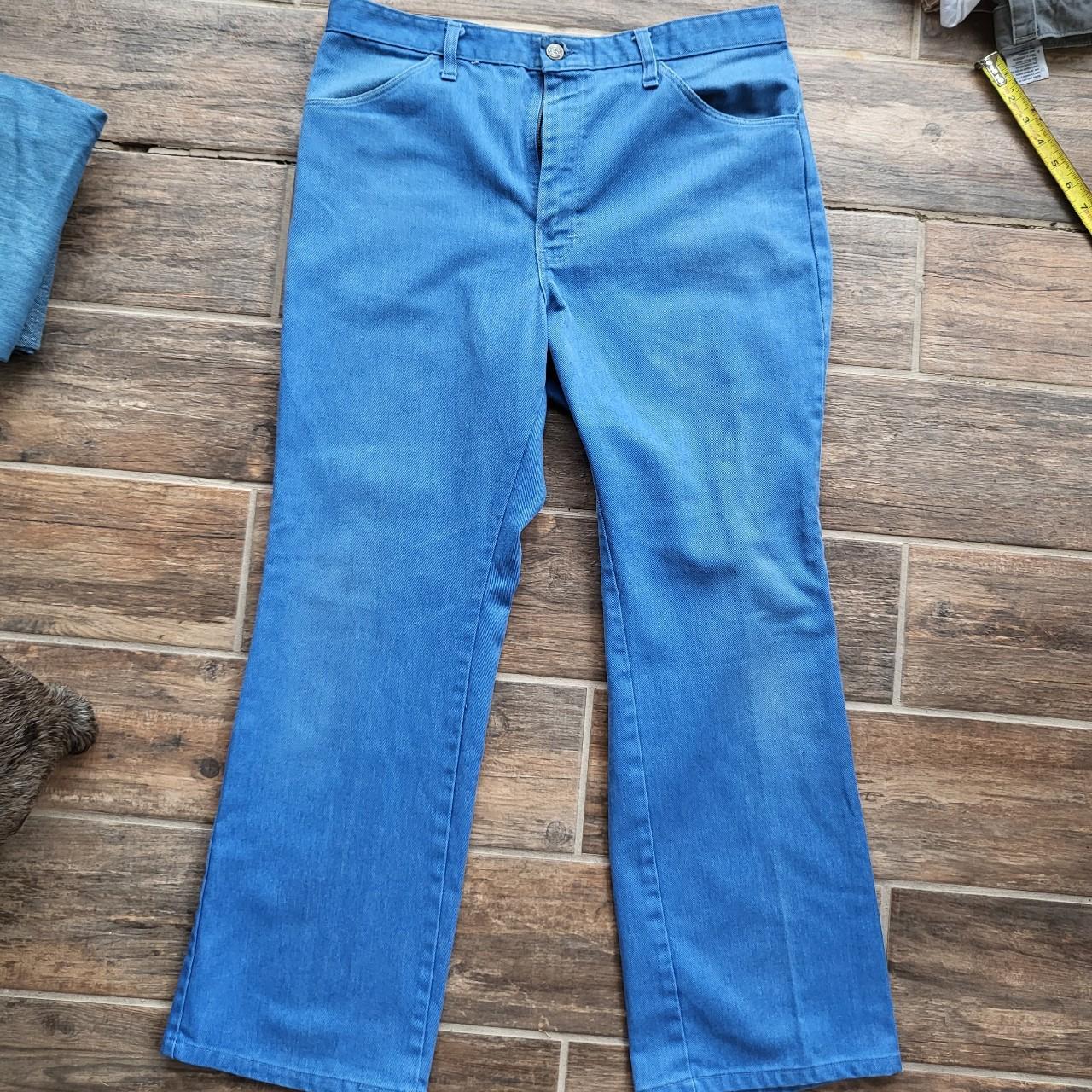 Vintage 70s DICKIES talon zipper 36X29 Great | Depop