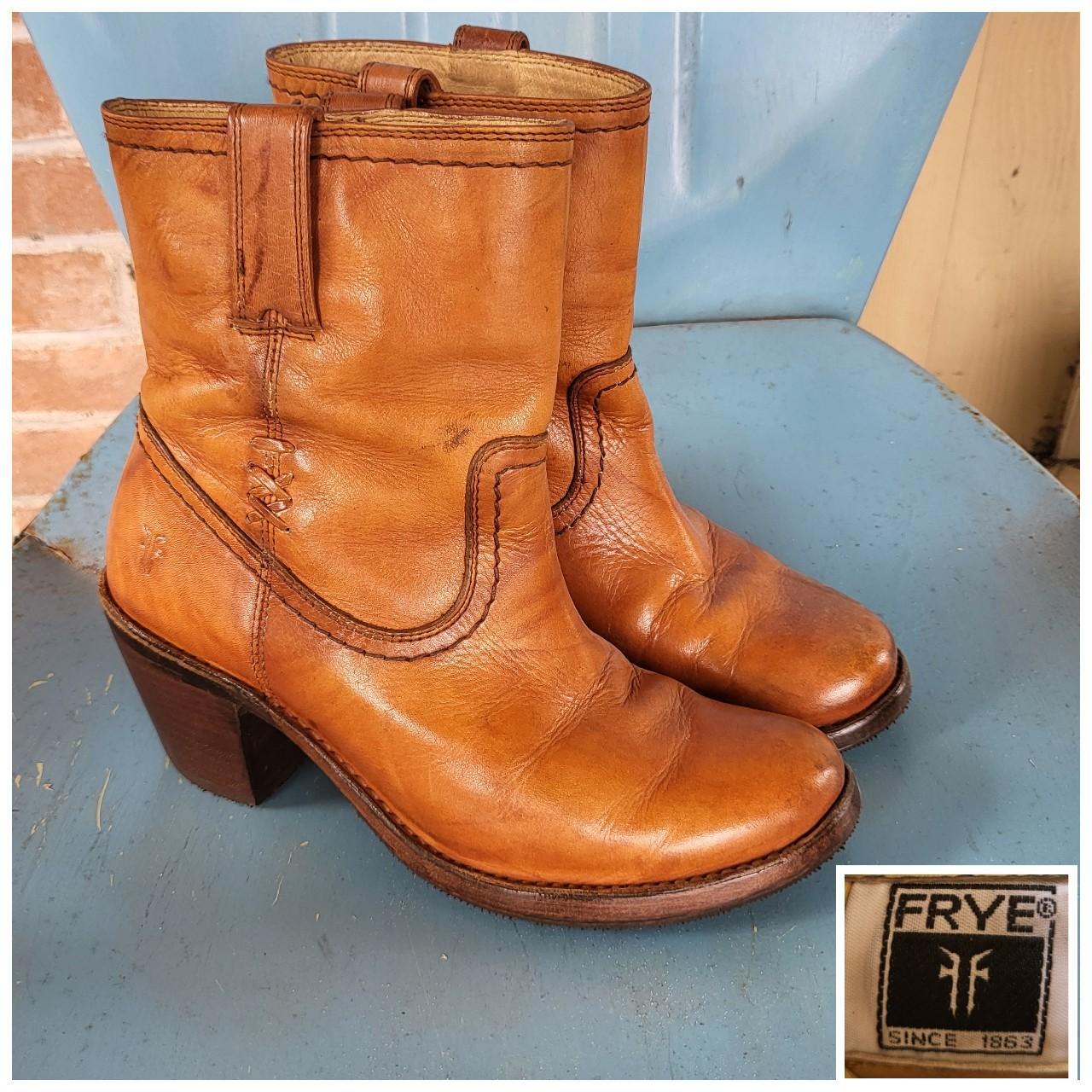 Beautiful western FRYE Boots Dreamy camel