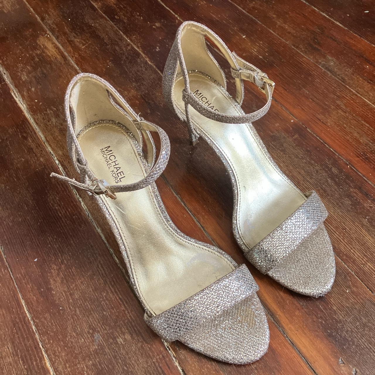 michael kors sparkly heels