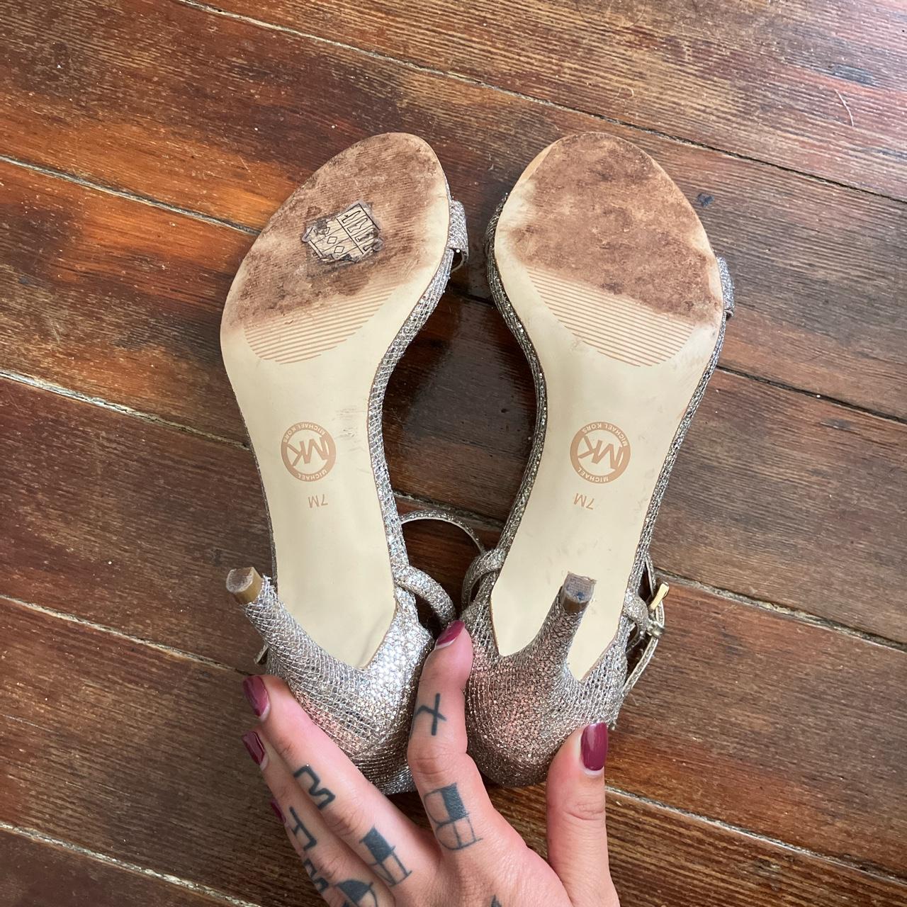 michael kors sparkly heels