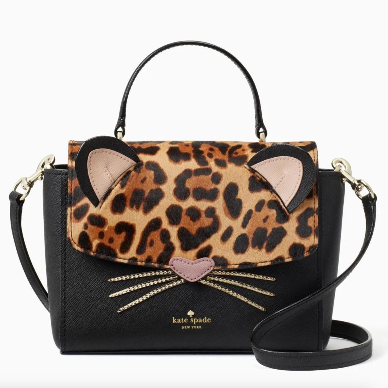 Kate discount Spade New York Run Wild Leopard Kerrie Satchel