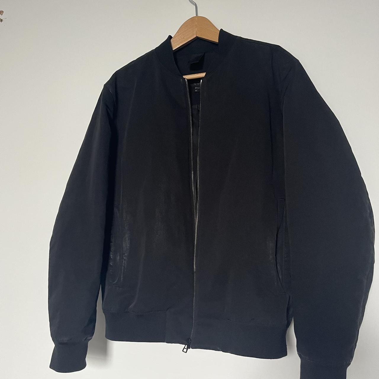 Quilted Bomber Cos Bomber Cos Padded Bomber Jacket Black Size Small