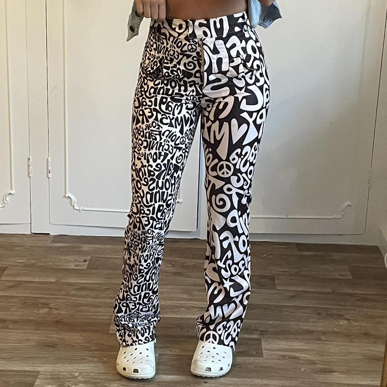 House of Sunny Mahogany Paradise Pants Size 4. Worn - Depop