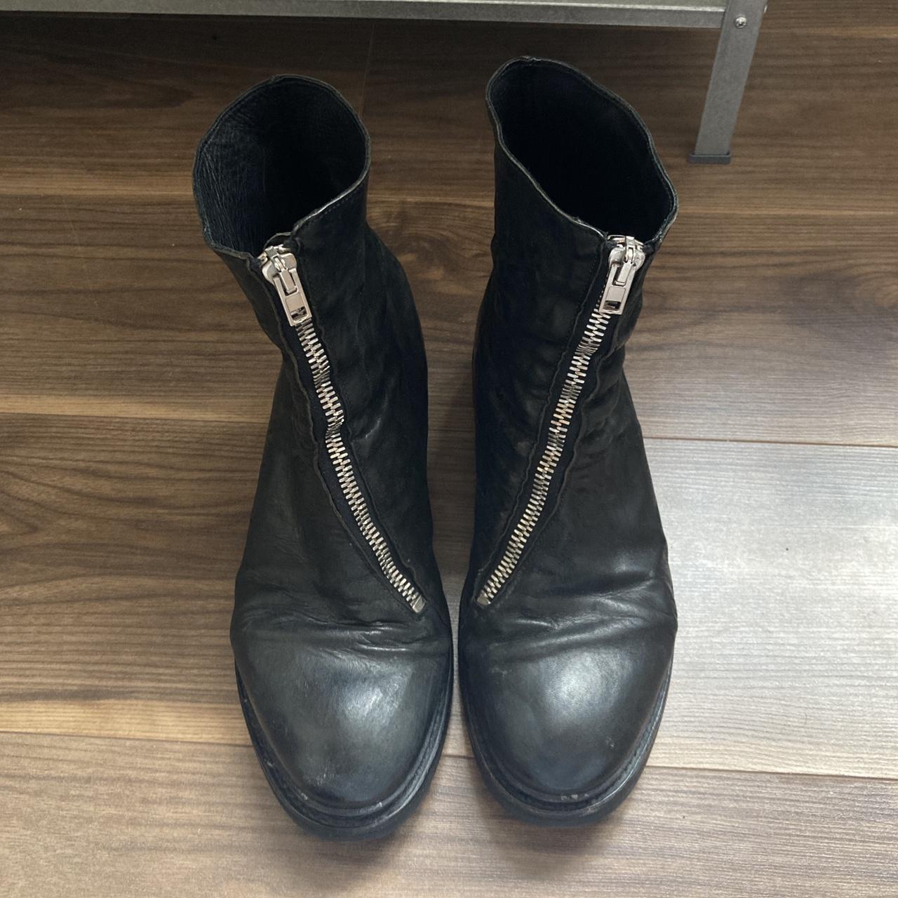 Guidi Men's Black Boots | Depop