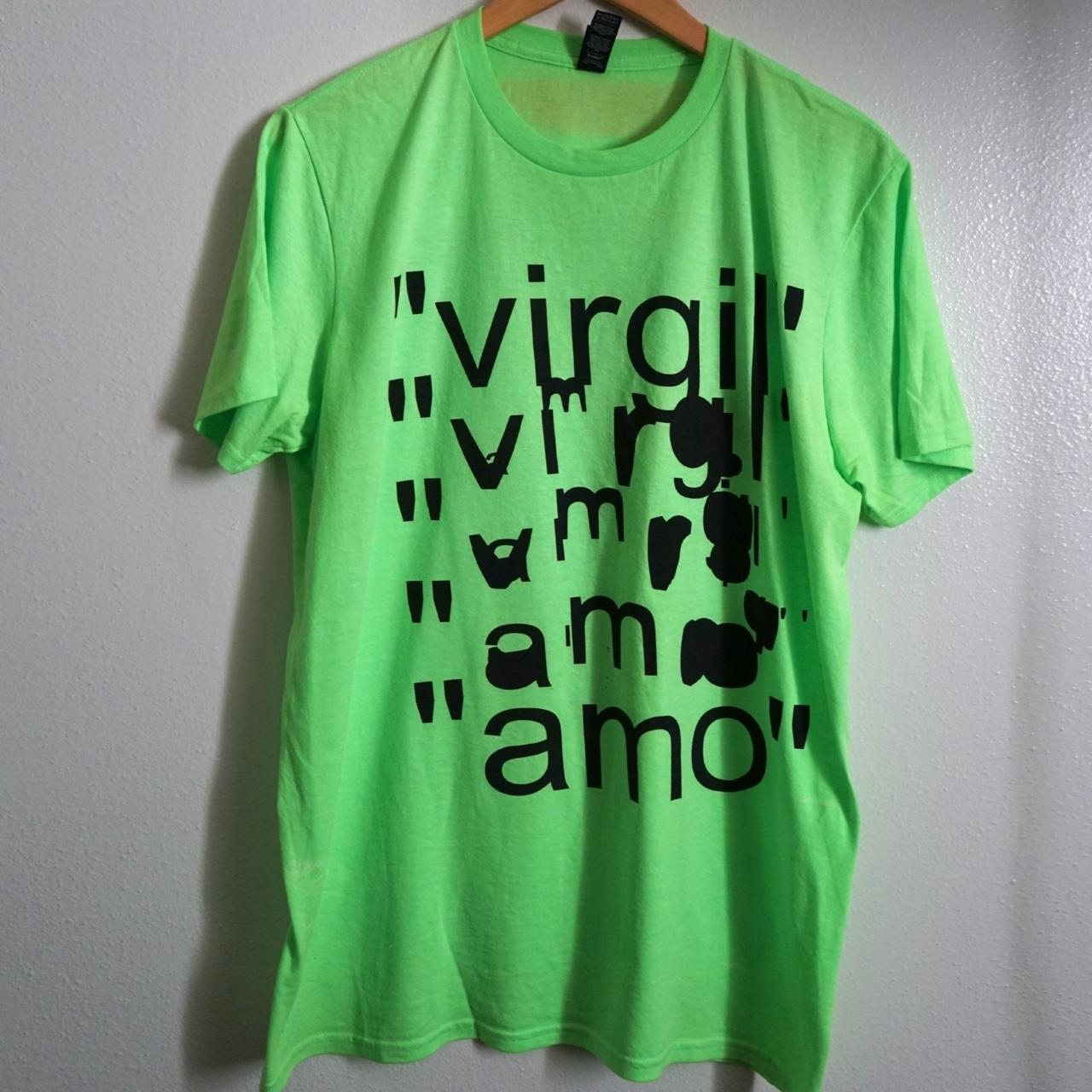 Virgil Abloh MCA Figures Tee outlet Shirt size XL