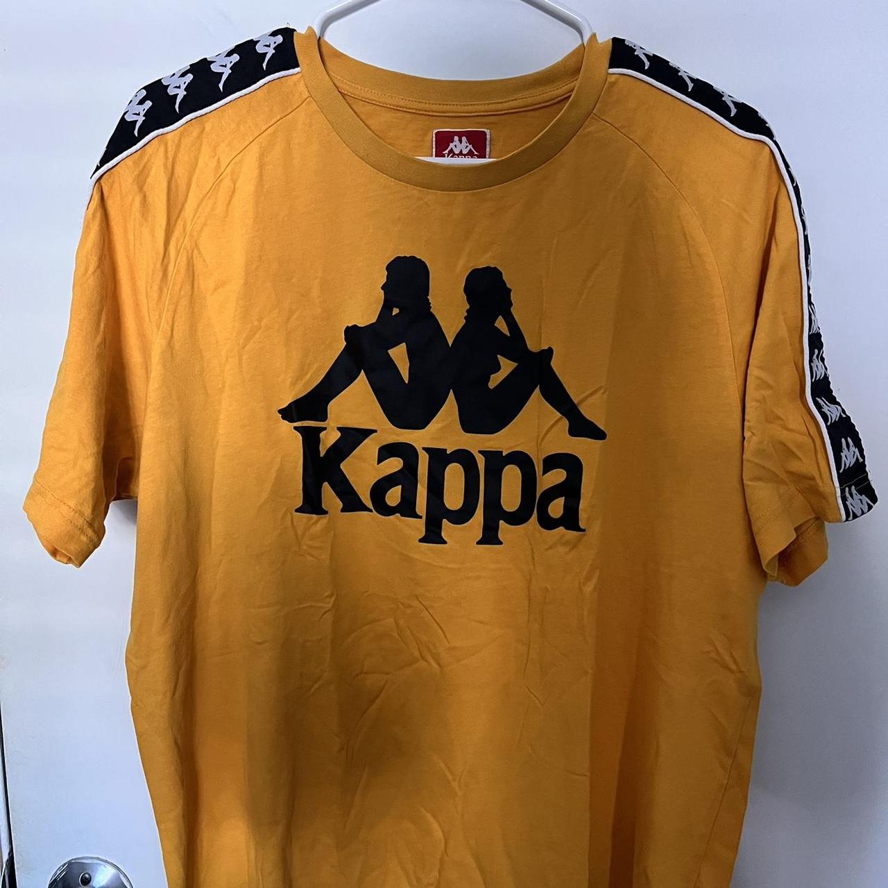 Kappa t store shirt yellow