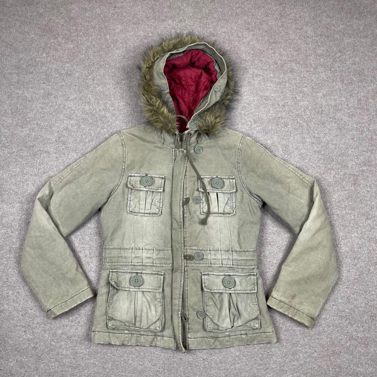 Vintage Abercrombie & Fitch Jacket Womens Size M... Depop