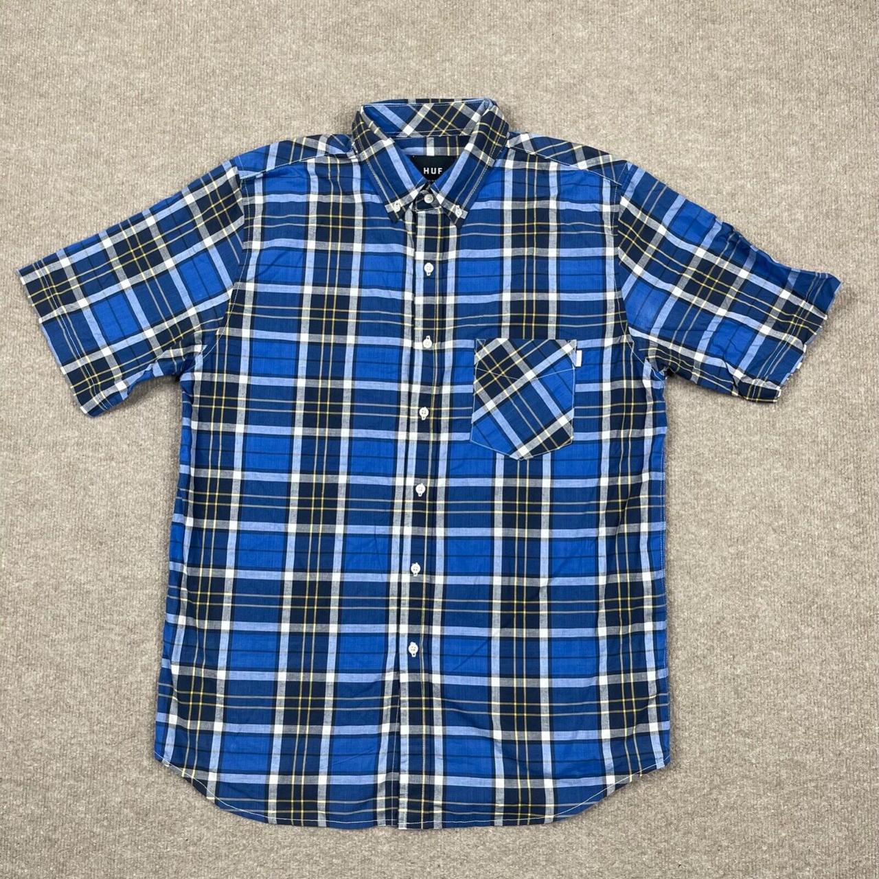 huf button up shirt