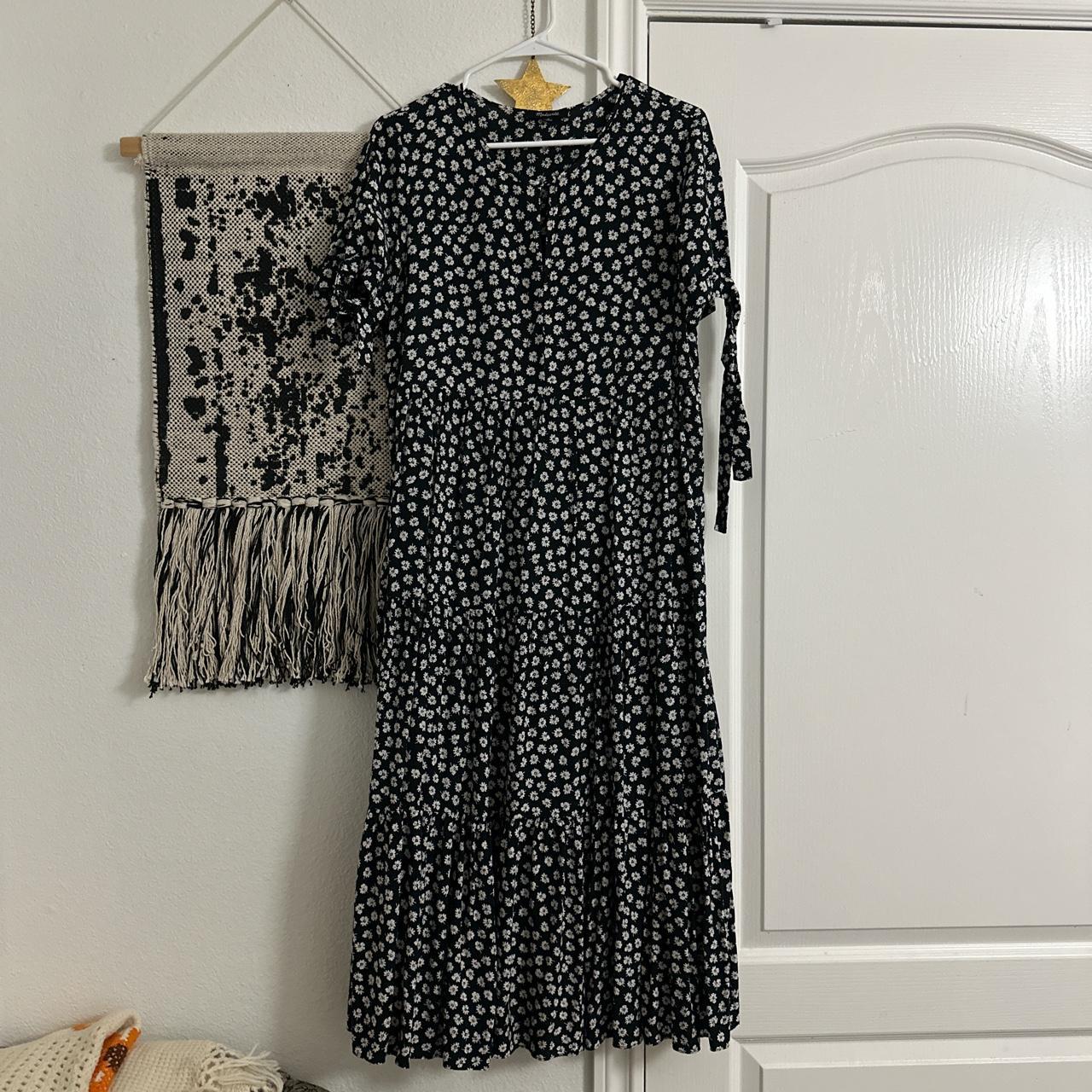 Madewell M floral tiered maxi dress - Depop