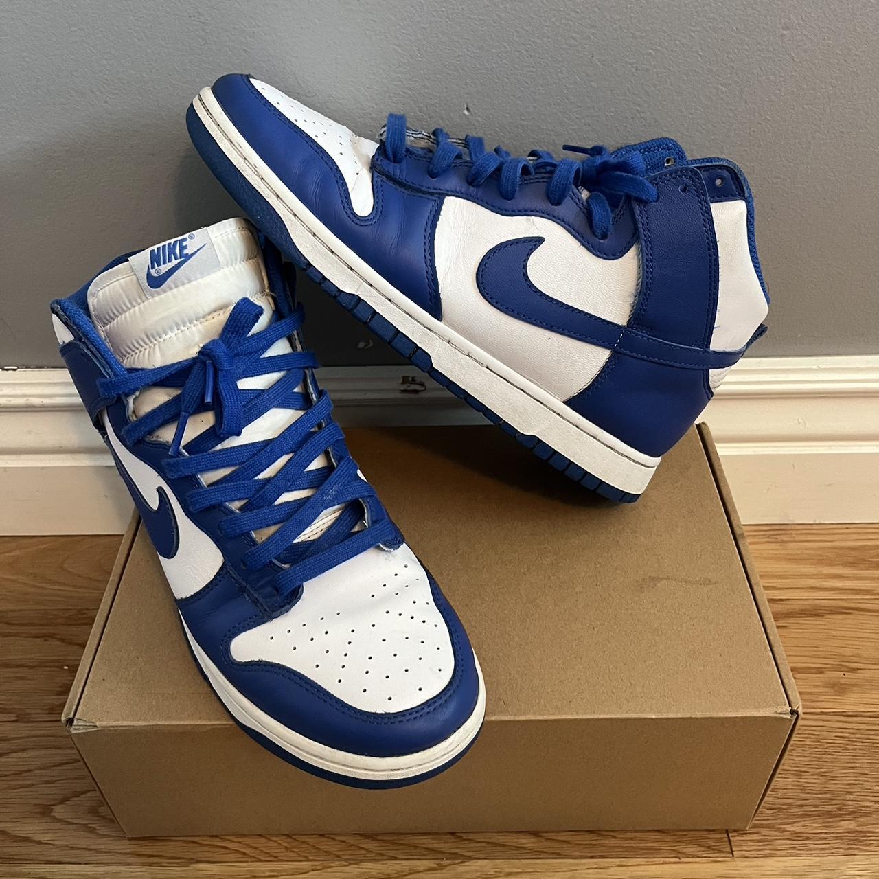 nike dunk high size 10