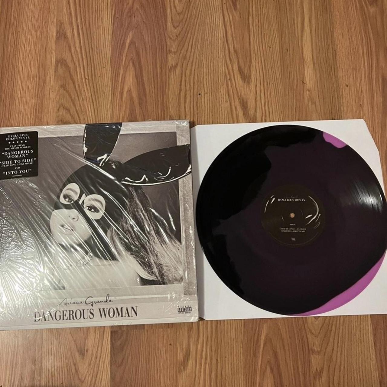 Ariana Grande Dangerous Woman Black & Purple Vinyl (Purple & Black Vinyl)