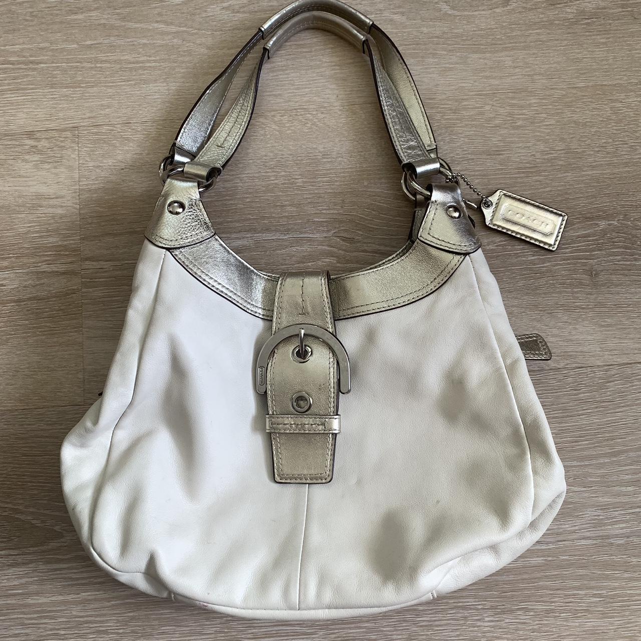 Coach w medium online handbag w strap classic