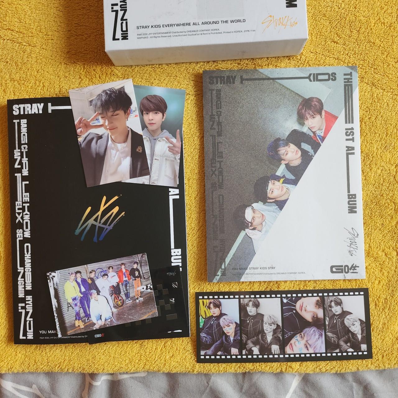 go live - stray kids album comes with chan and... - Depop