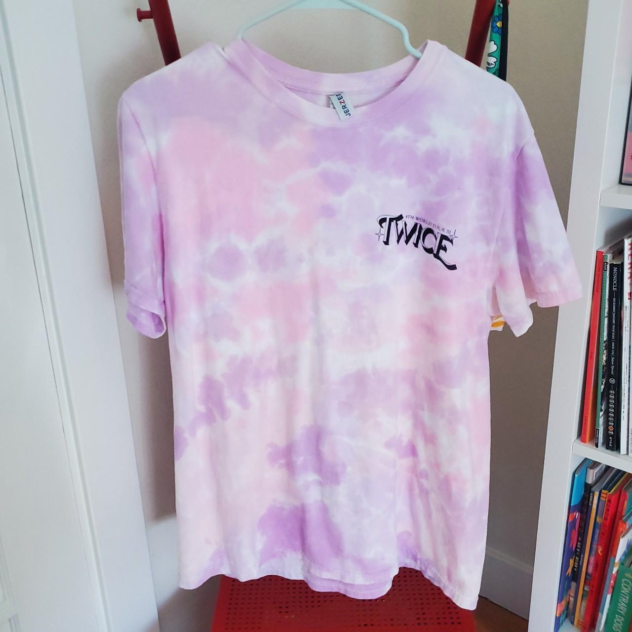 twice tie dye shirt