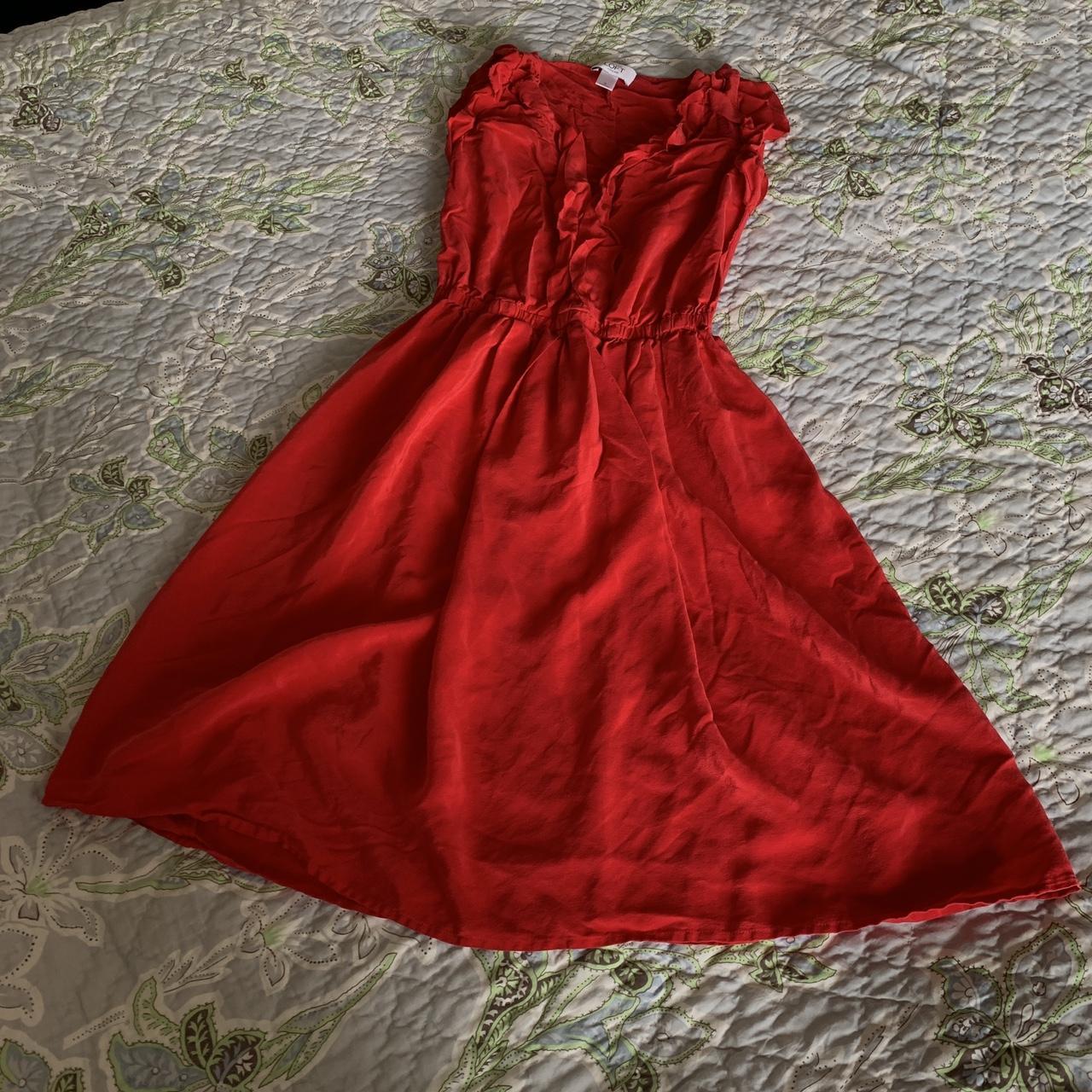 Ann taylor outlet loft red dress