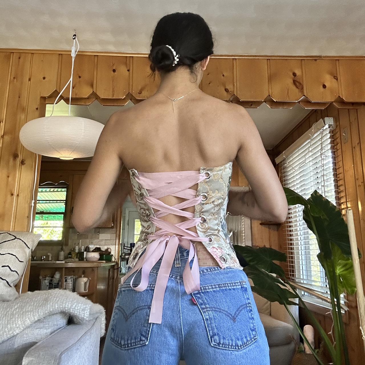 Kristin Mallison corset size small Depop