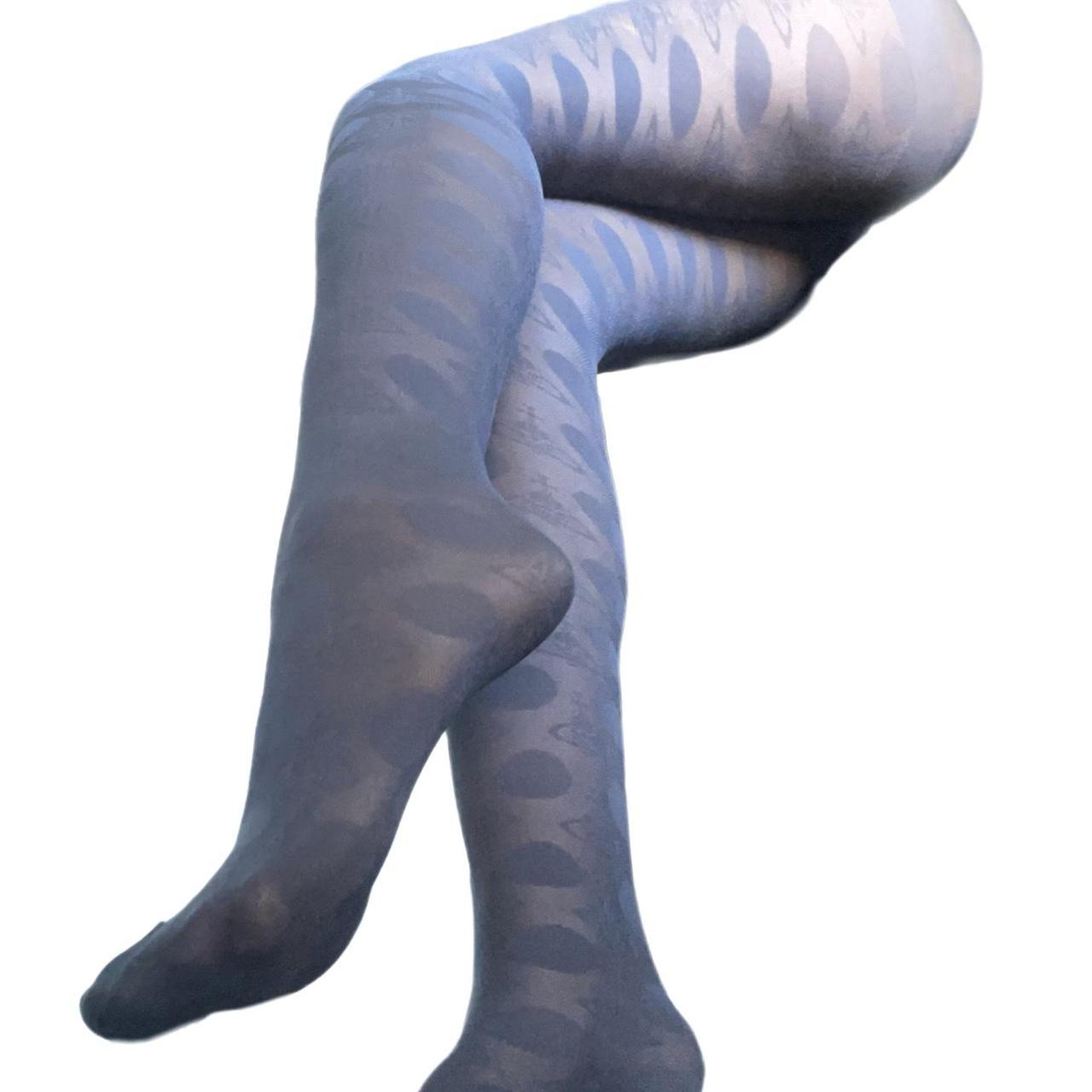 greyish blue vivienne westwood stockings with orb... - Depop
