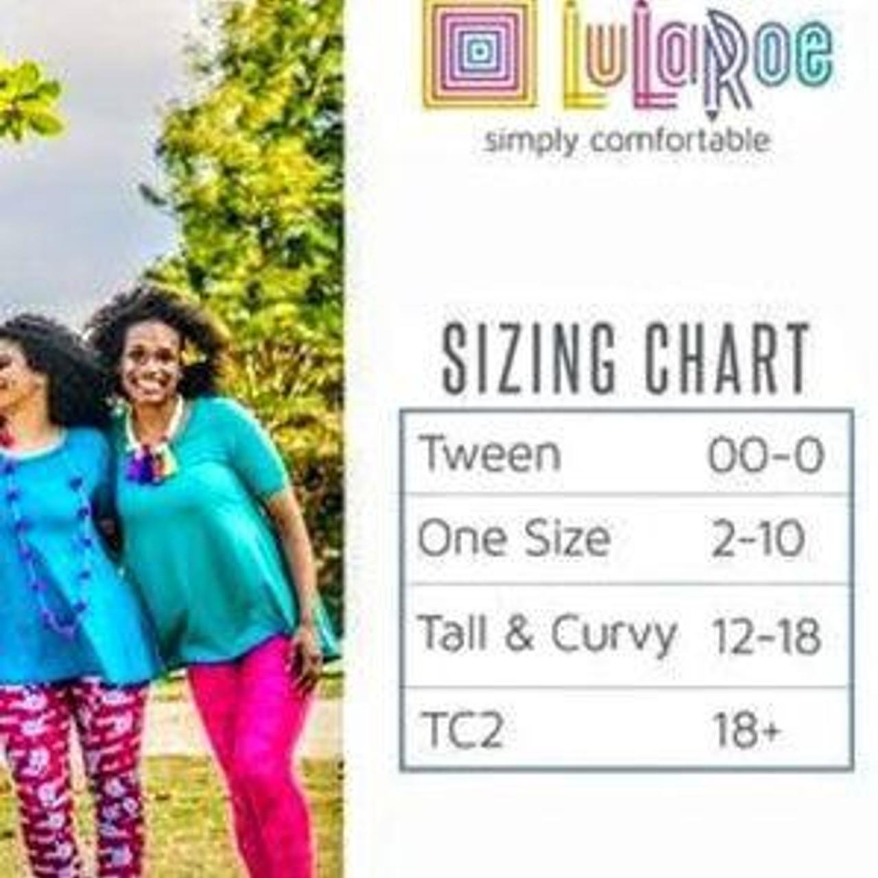 Lularoe leggings - tall & curvy - Depop